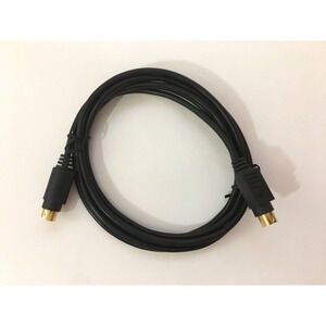 S-Video Male Cable 4 ft - 4 Pin - S Video SVHS Gold Plated HDTV VCR Cable
